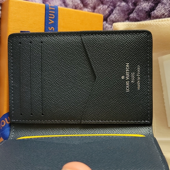 Louis Vuitton Epi Leather Pocket Organizer Men Wallet Giant LV by Virgil Abloh - Picture 5 of 9